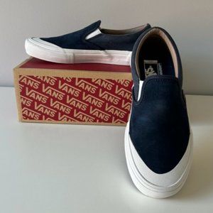 Vans Slip-On Pro Men's Size 8 (Twill) Dress Blues/Portabella